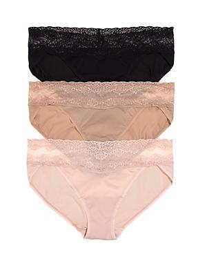 Natori Bliss Perfection 3-Pack Bikini Briefs Product Image