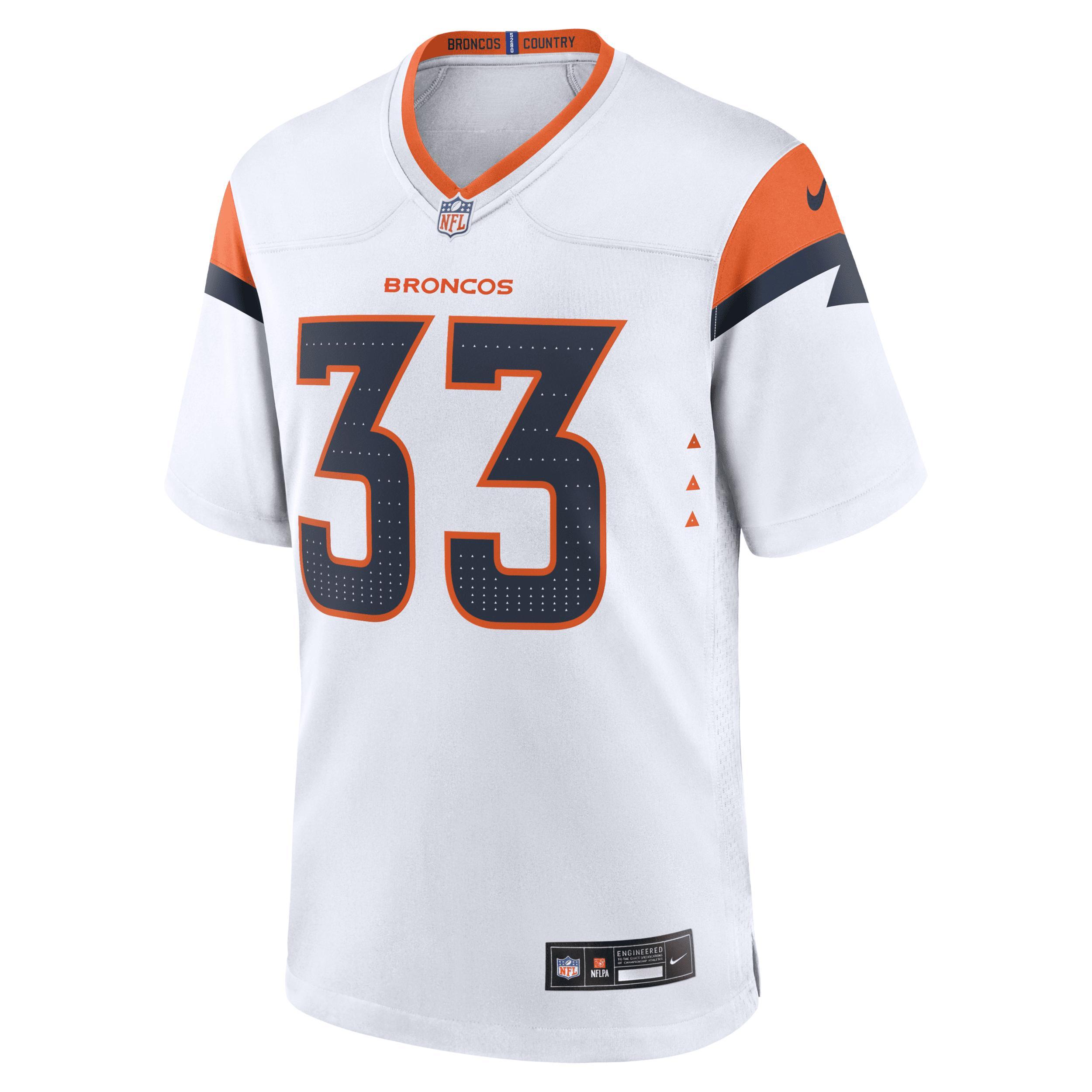 Javonte Williams Denver Broncos Nike Men's NFL Game Football Jersey Product Image