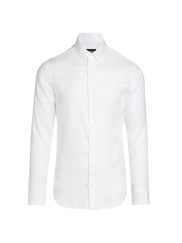 Mens Solid Tencel Sport Shirt Product Image