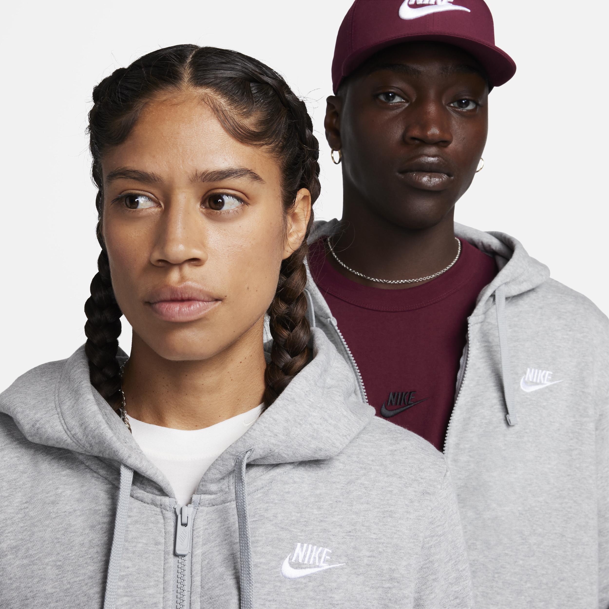 Women's Nike Sportswear Club Fleece Full-Zip Hoodie Product Image