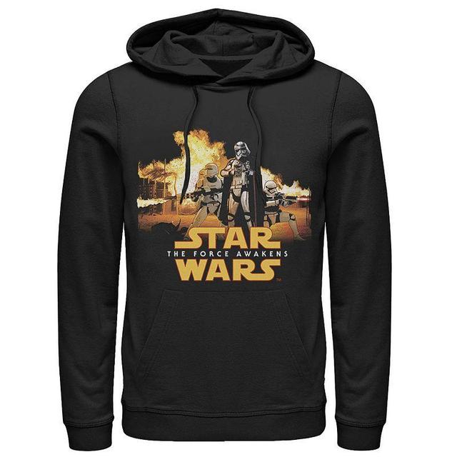 Mens Star Wars The Force Awakens Captain Phasma Fire Hoodie Product Image