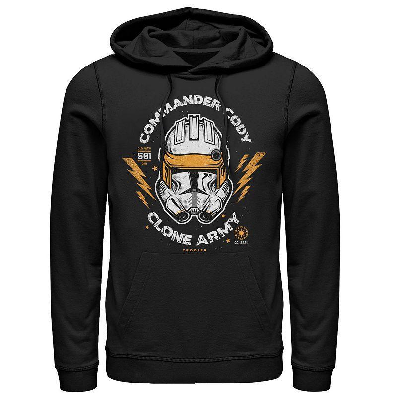 Mens Star Wars Commander Cody Clone Army Head Shot Hoodie Product Image