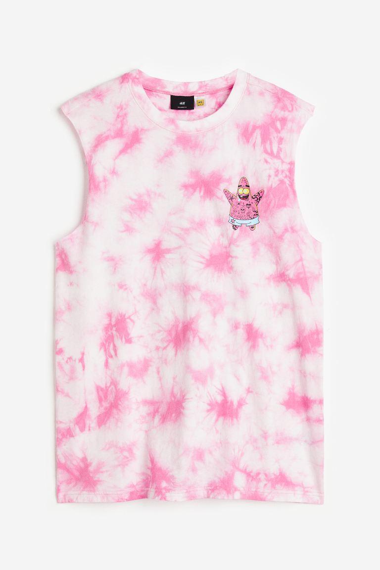 Tank Top with Printed Design Product Image