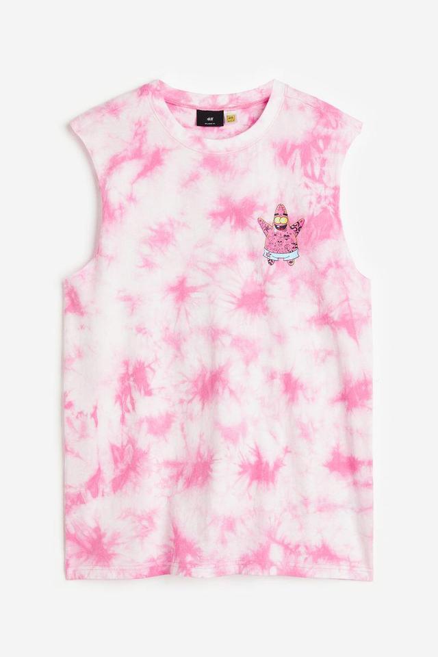 Tank Top with Printed Design Product Image