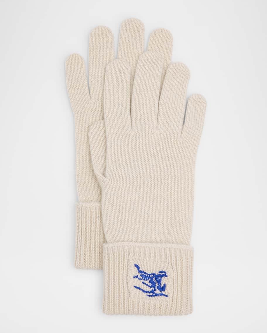 Men's EKD Embroidered Cotton Knit Gloves Product Image