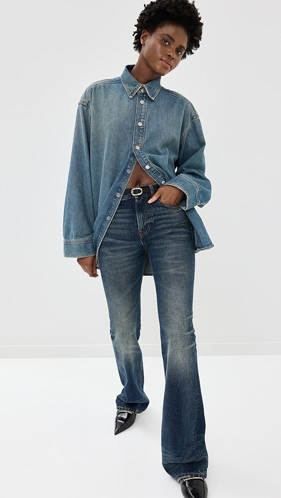 HAIKURE Flora Vintage Blue Jeans | Shopbop Product Image