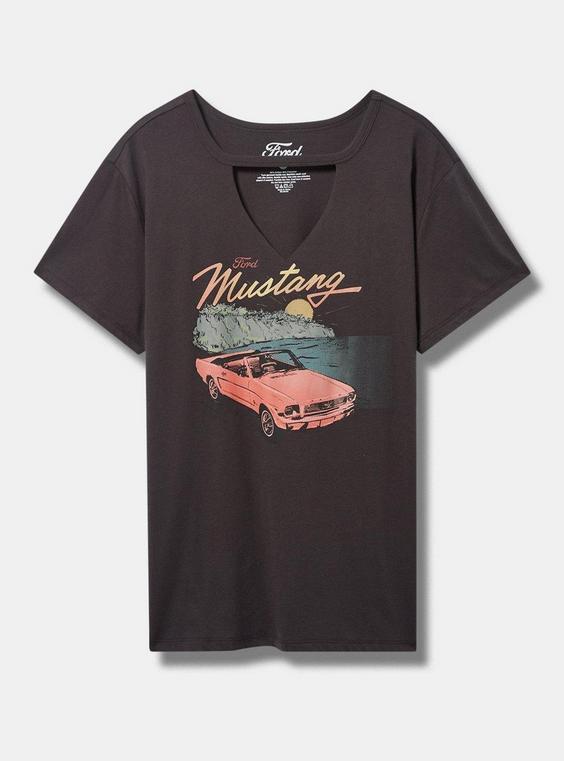 Ford Mustang Fit Cotton Choker Tee Product Image