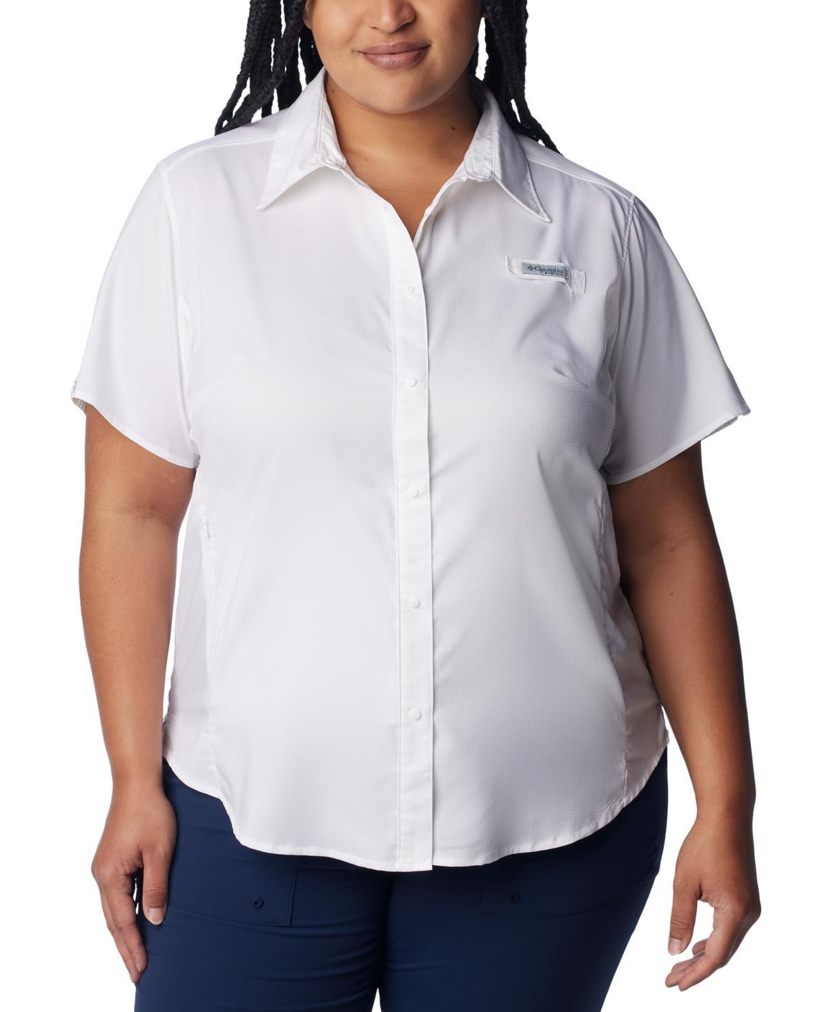 Columbia Women's PFG Tamiami II Short Sleeve Shirt - Plus Size- Product Image