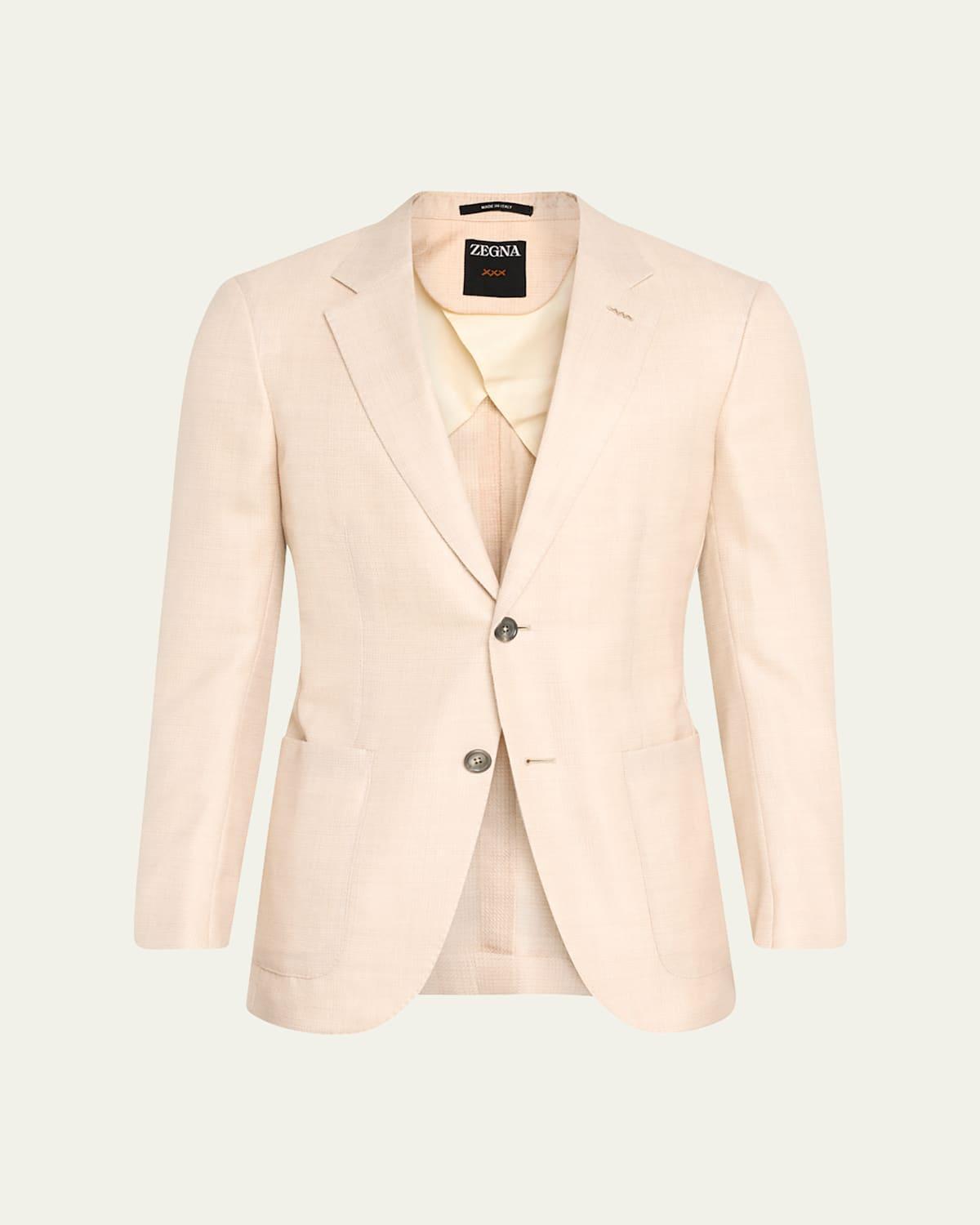 Mens Cashmere and Silk Tailoring Jacket Product Image