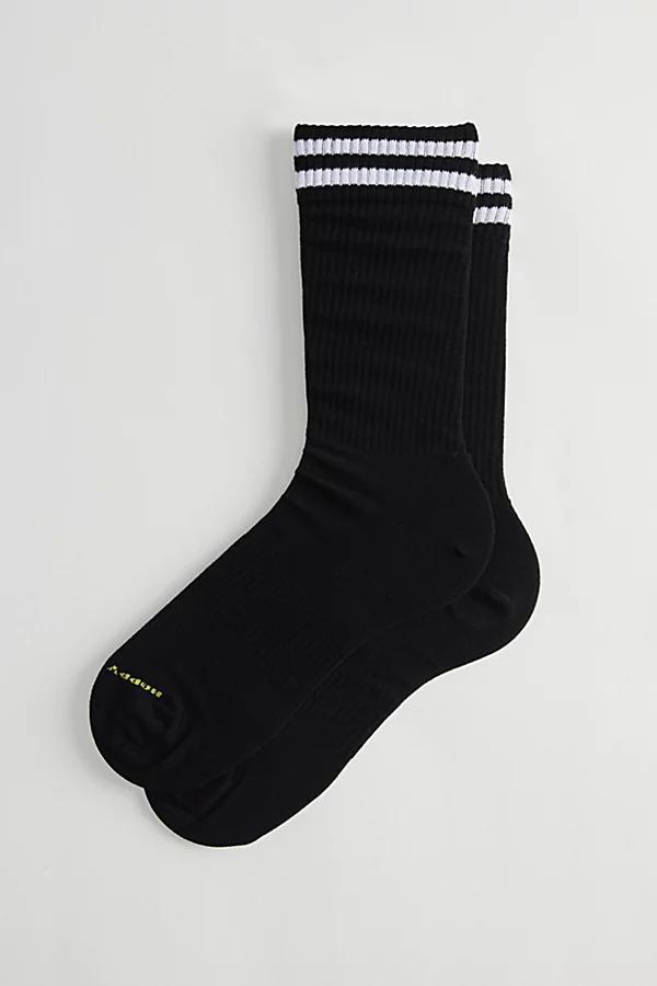 Happy Socks Striped Sneaker Crew Sock Mens at Urban Outfitters Product Image