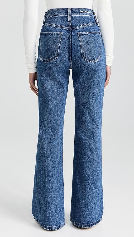 Favorite Daughter The Valentina Super High Rise Flare Jeans | Shopbop Product Image