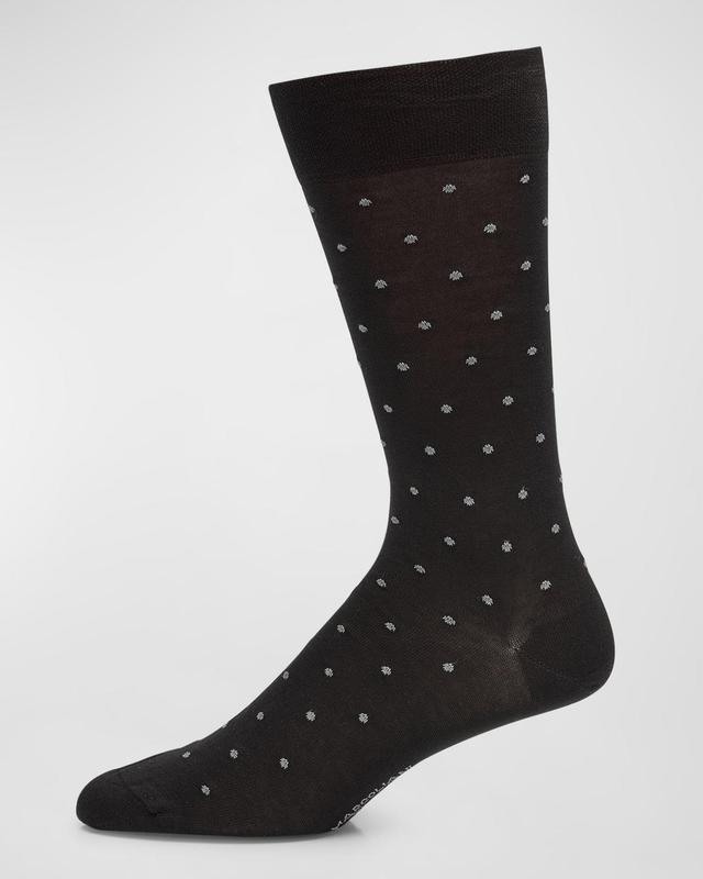 Mens Dot Print Socks Product Image