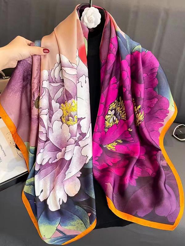 Floral Printed Headband Scarf Product Image