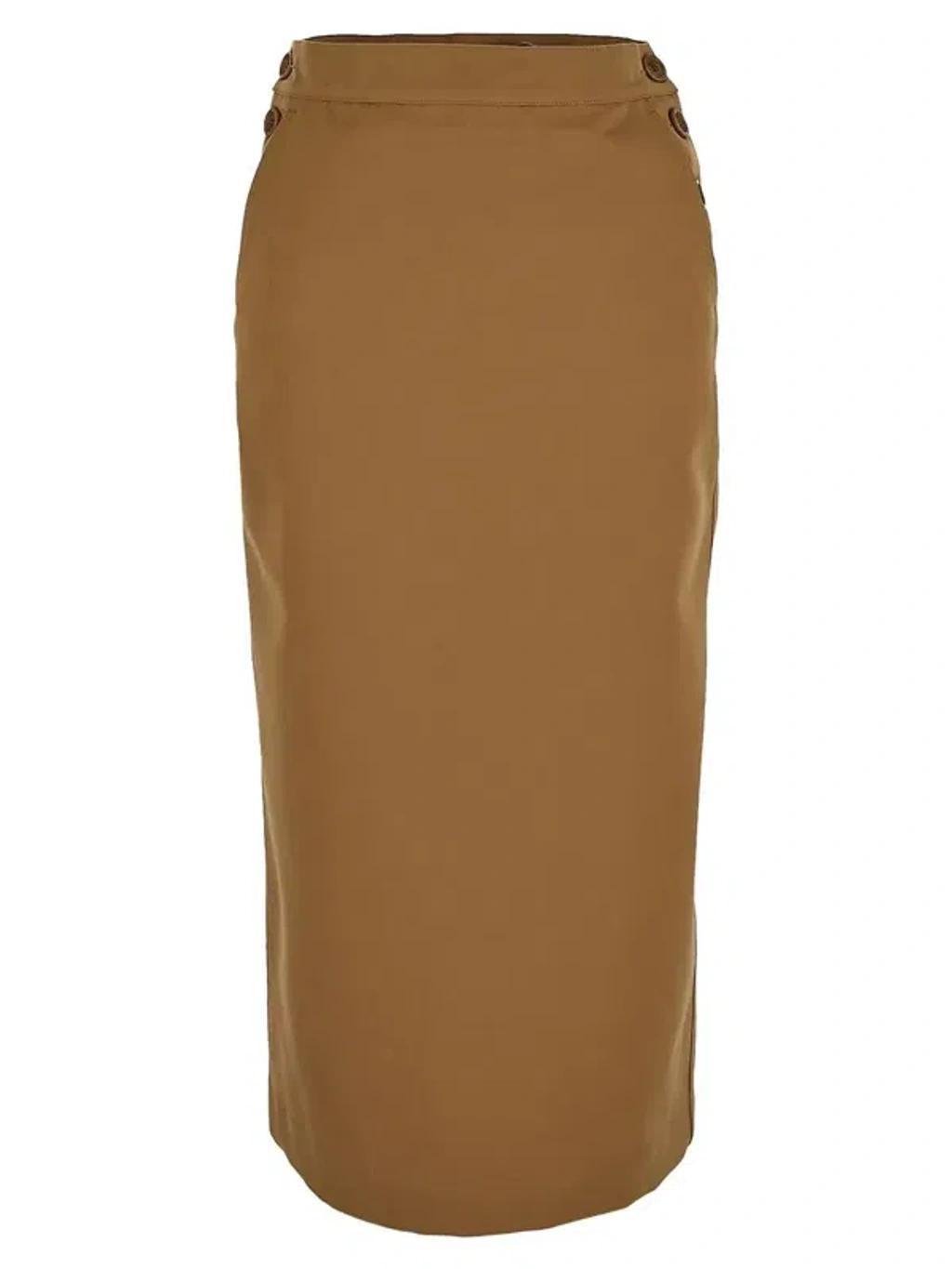 MAX MARA Cresta Skirt In Beige product image