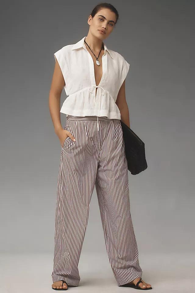 rag & bone Lacey Stripe Poplin Pants Product Image