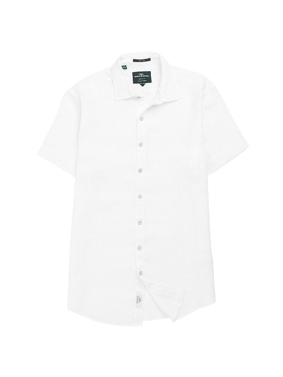 Mens Palm Heights Linen Short-Sleeve Shirt Product Image