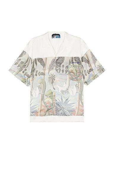 Lost Daze Camp Shirt in Ivory Product Image