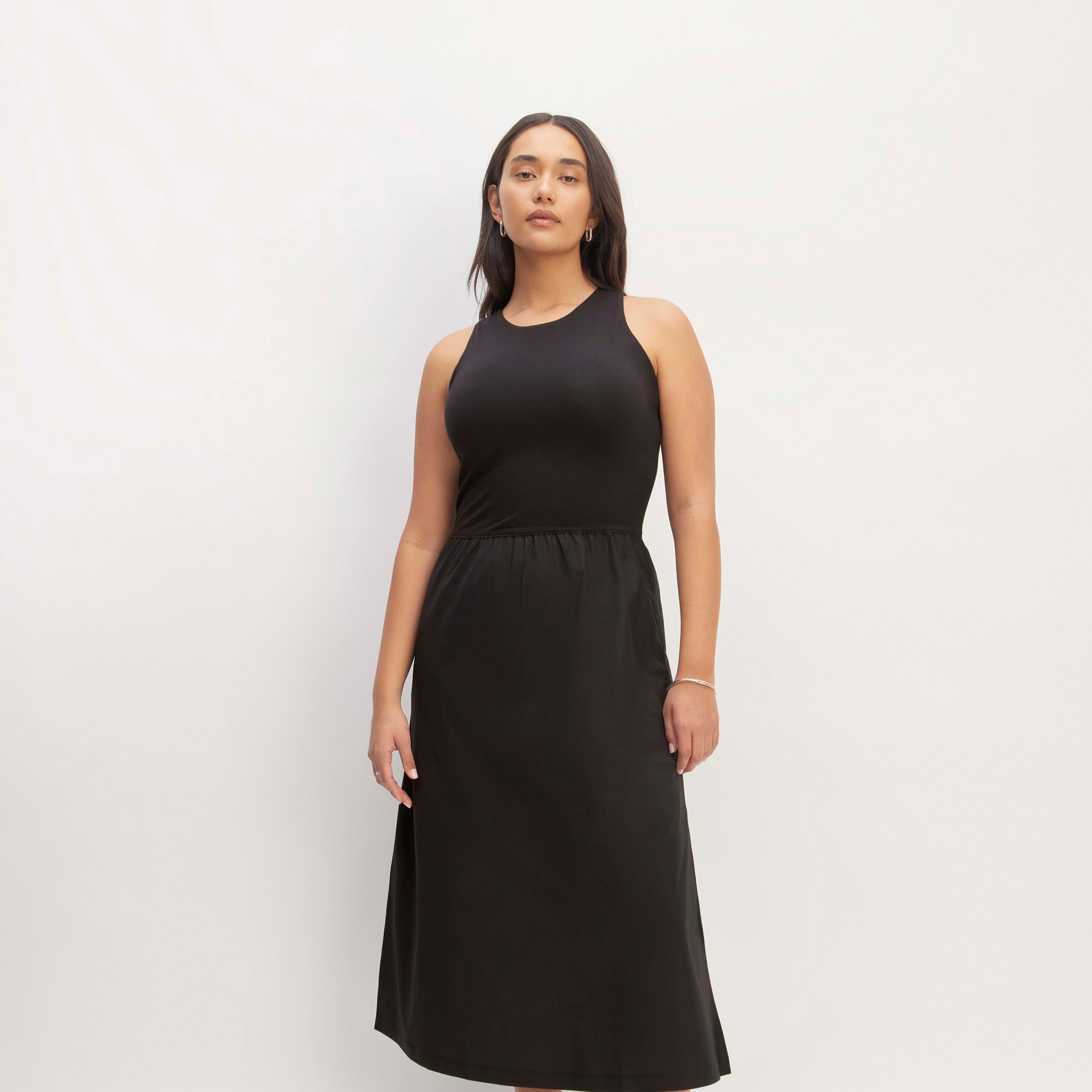 The Supima® High-Neck Riviera Dress Product Image