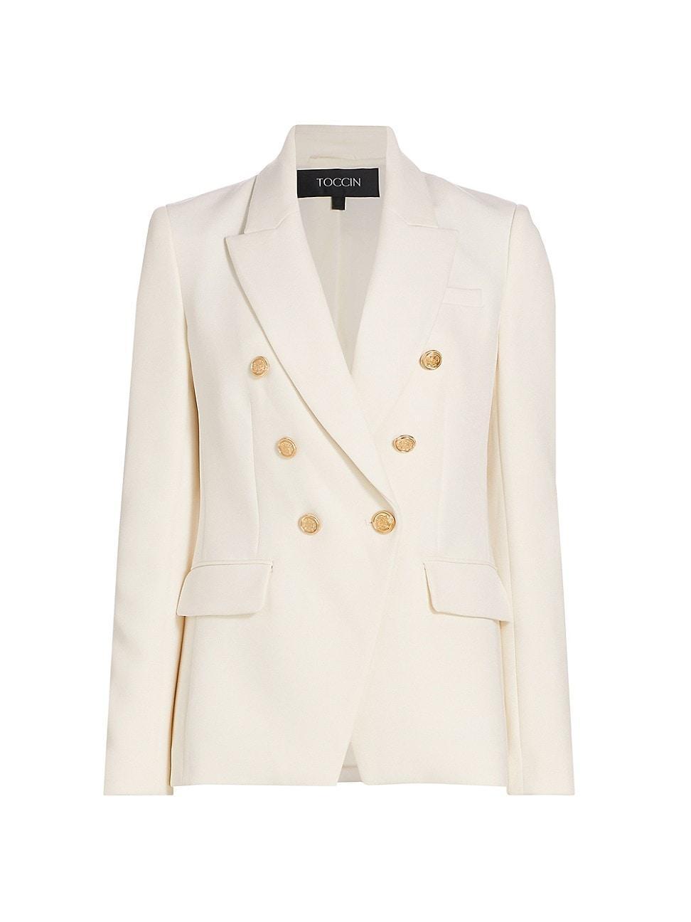 Womens Kylie Double-Breasted Cutaway Blazer Product Image