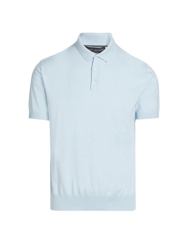 Mens Cotton Polo Shirt Product Image