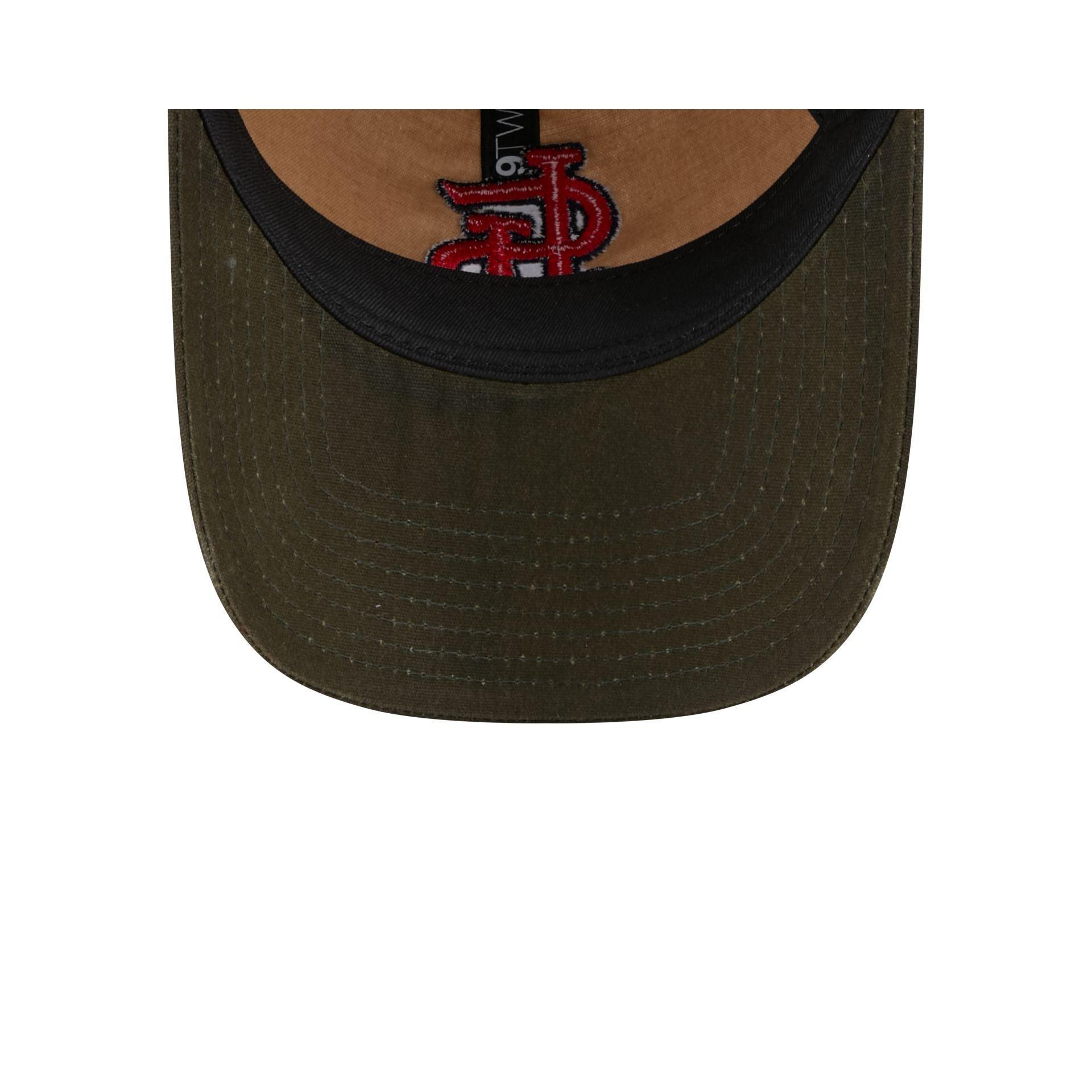 St. Louis Cardinals Wax Canvas 9TWENTY Adjustable Hat Male Product Image