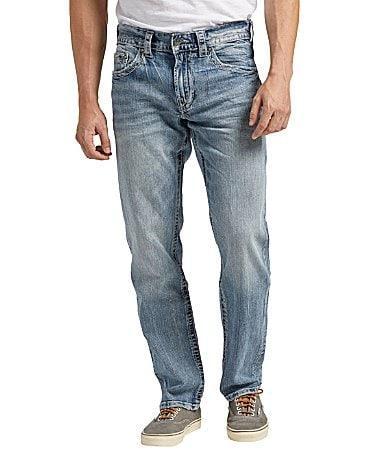 Silver Jeans Co. Eddie Athletic Fit Tapered Legs Jeans Product Image