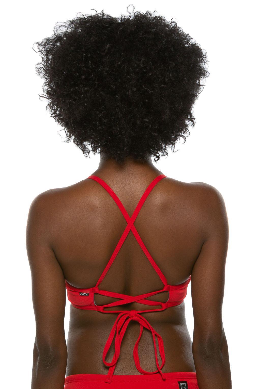 Grayson Bikini Top - Red Female Product Image