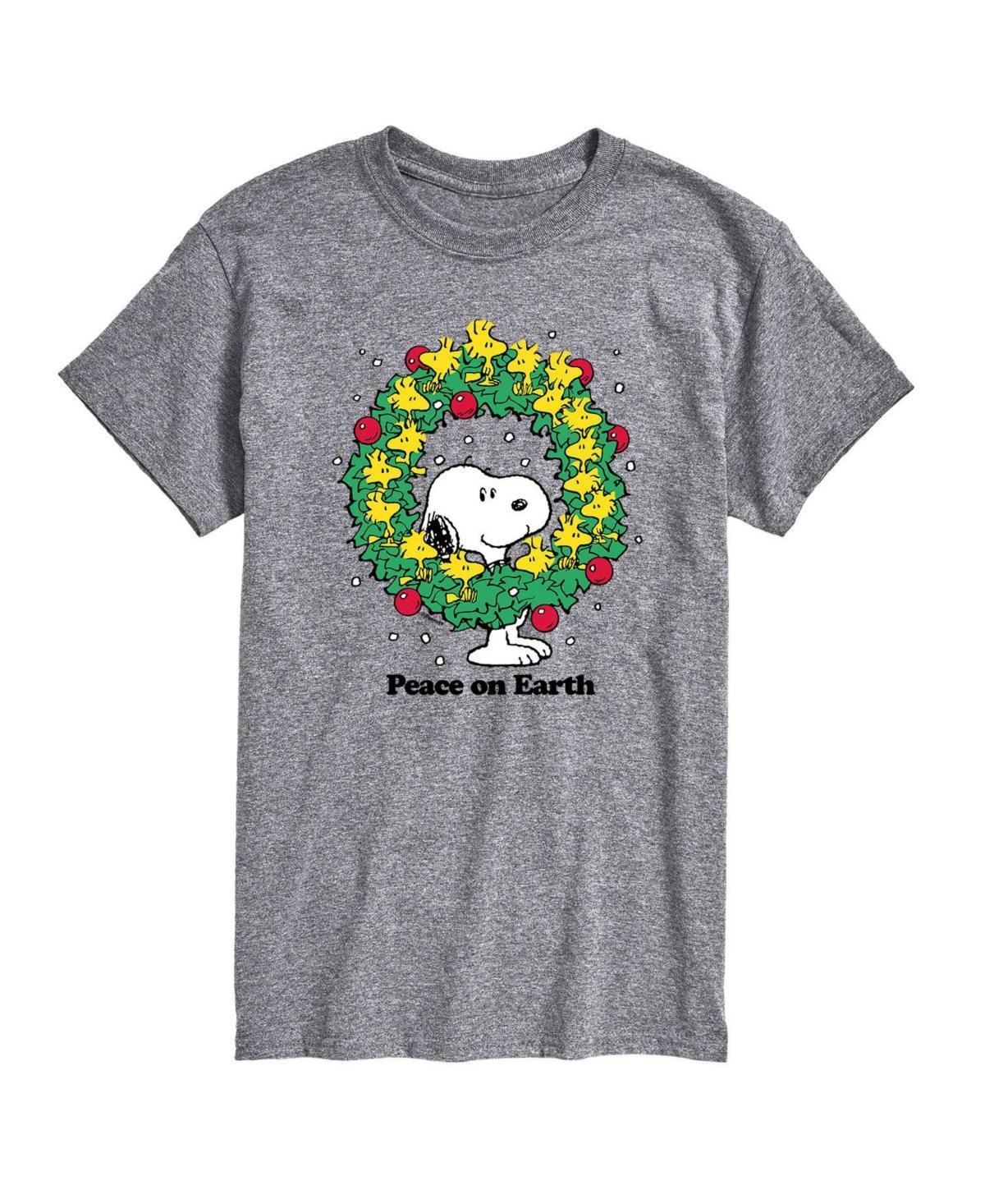 Mens Peanuts Peace On Earth Tee Product Image