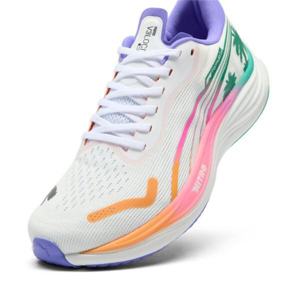 PUMA x F1Â® Velocity NITROâ¢ 3 Miami Grand Prix Men's Sneakers in White/Dark Amethyst Product Image