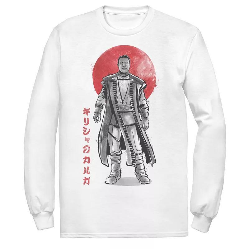 Mens Star Wars The Mandalorian Greef Karga Kanji Style Portrait Tee Product Image