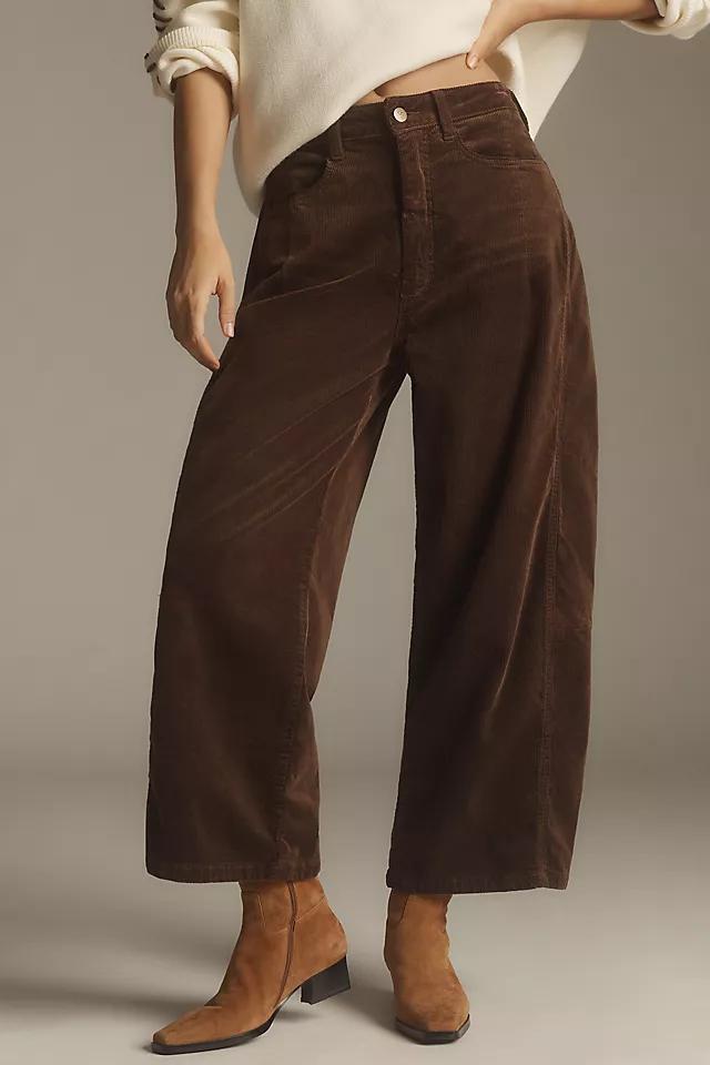 The Kenna Heritage Mid-Rise Barrel Jeans by Pilcro: Corduroy Edition Product Image