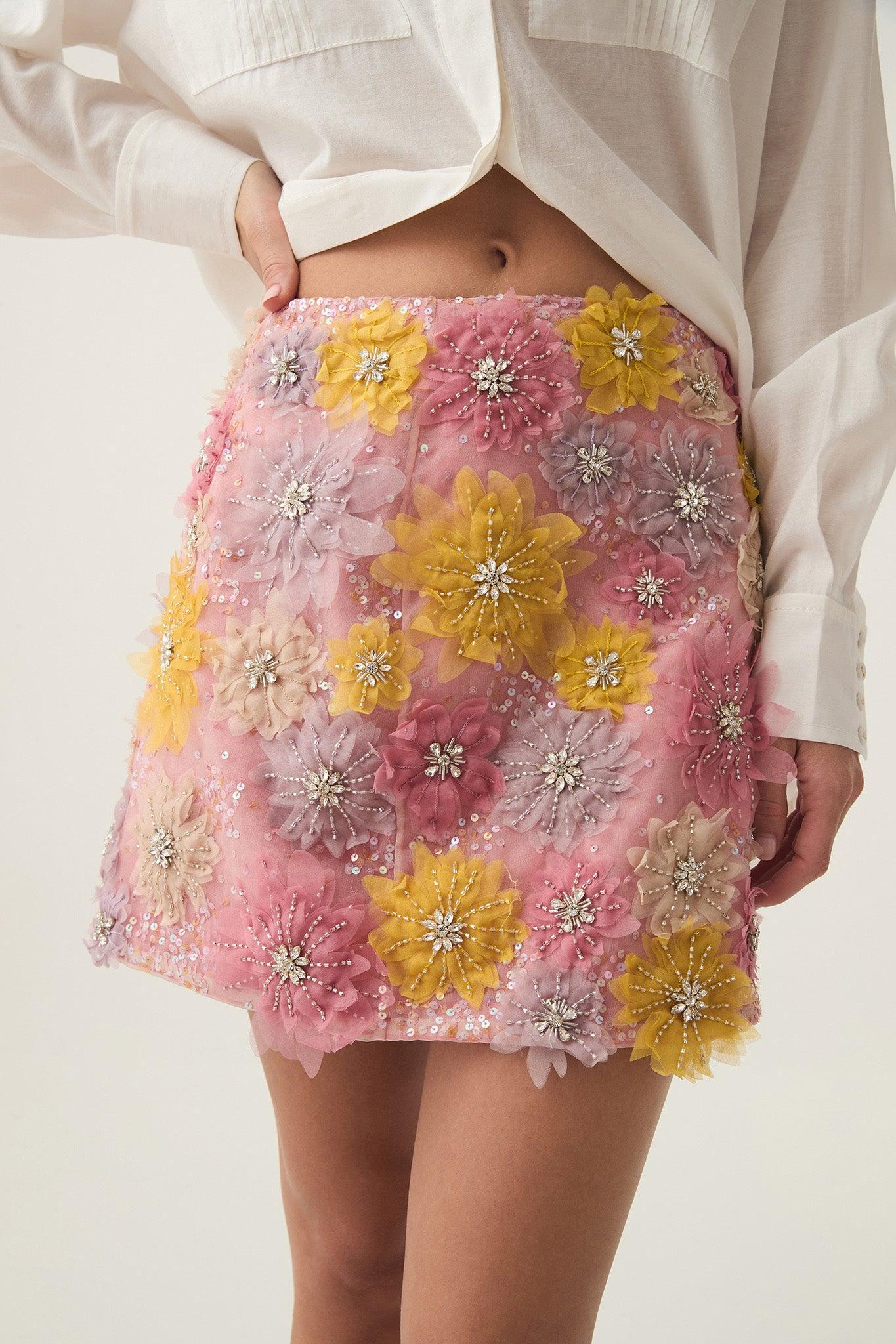 Blossom Micro Mini Skirt Product Image