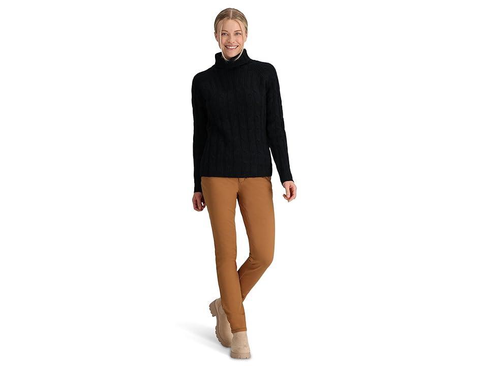 Royal Robbins Baylands Cable Turtleneck (Jet ) Women's Clothing product image