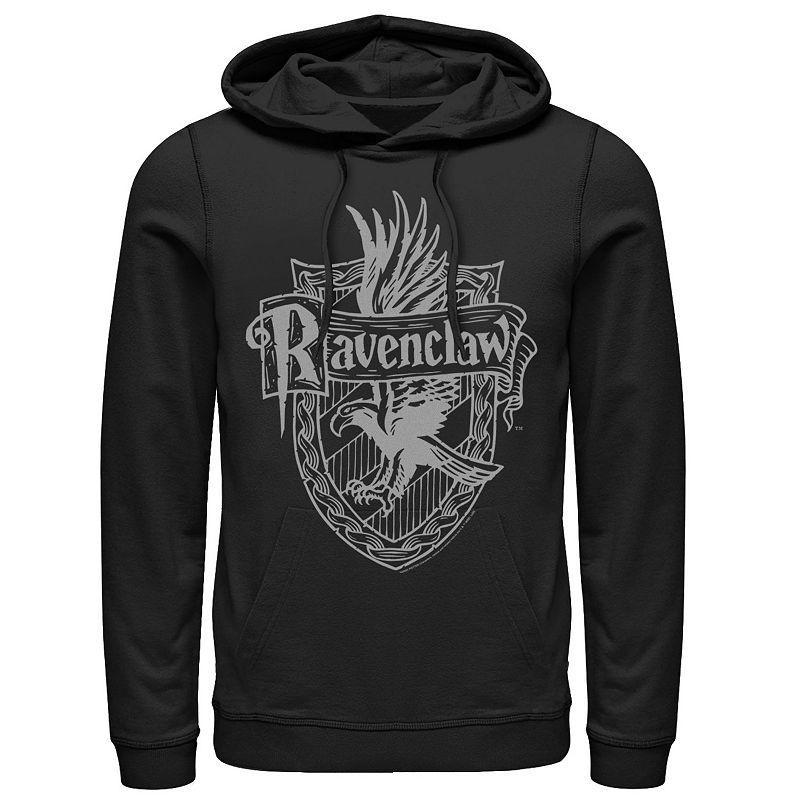 Mens Harry Potter Ravenclaw Detailed Crest Hoodie Blue Product Image