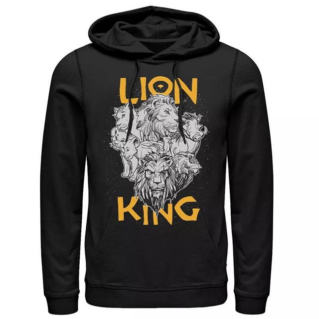 Disneys The Lion King Mens Group Graphic Hoodie Product Image