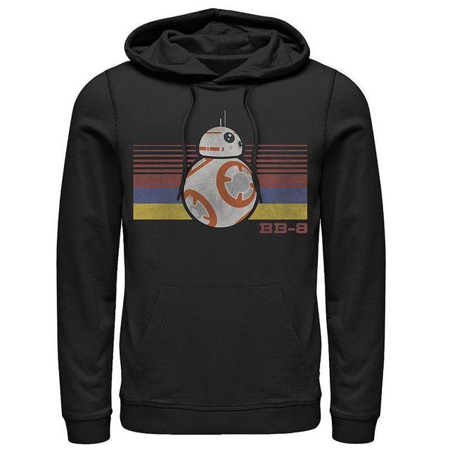 Mens Star Wars BB-8 Retro Stripes Hoodie Product Image