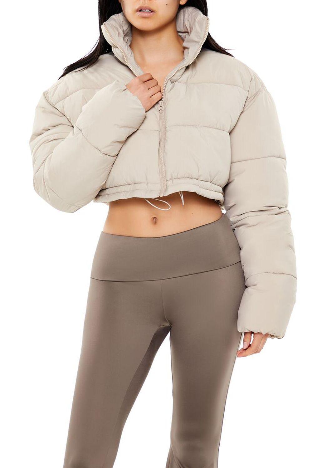 Cropped Puffer Jacket | Forever 21 Product Image