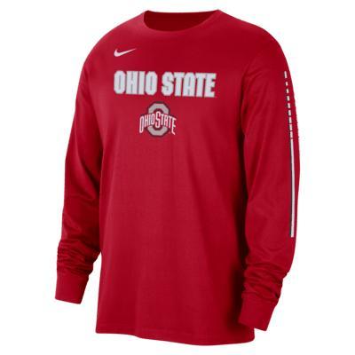 Ohio State Nike Men's College Long-Sleeve T-Shirt Product Image