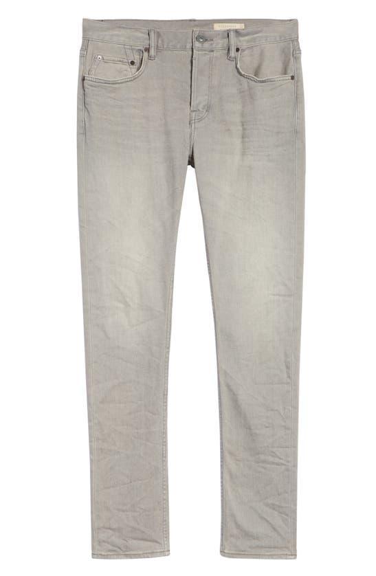 Raveline Cigarette Skinny Fit Jeans In Grey Product Image