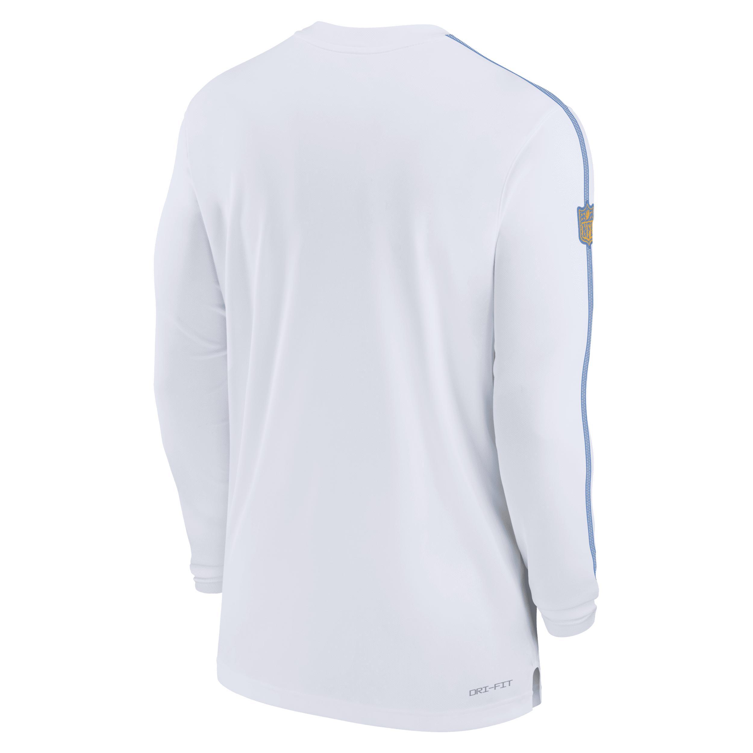 Los Angeles Chargers Sideline Coach Nike Mens Dri-FIT NFL Long-Sleeve Top Product Image