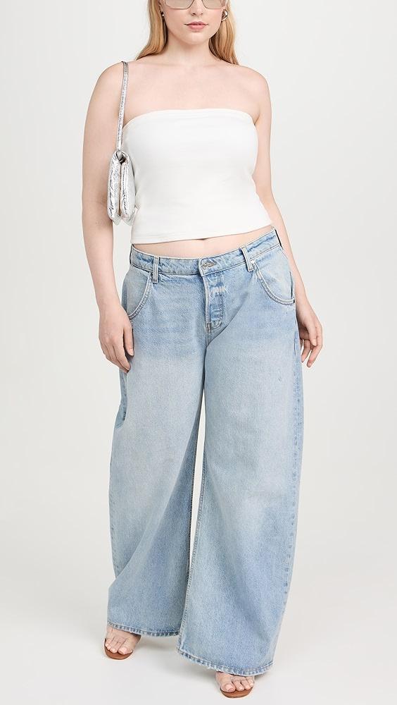 EB Denim Enzo Midrise Barrel Jeans | Shopbop Product Image