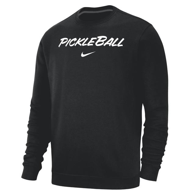 Nike Men's Club Fleece Pickleball Crew-Neck Pullover Top Product Image