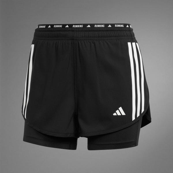 Own the Run 3-Stripes 2-in-1 Shorts Product Image