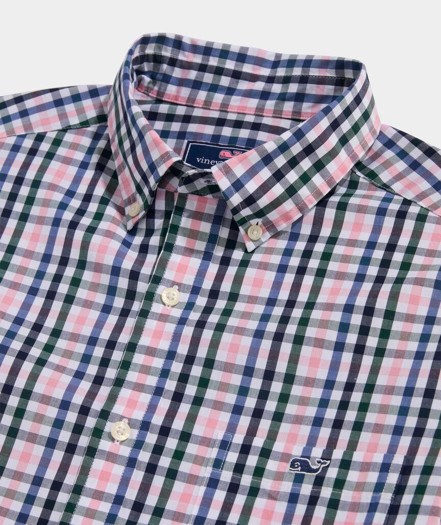 Stretch Poplin Tattersall Shirt Product Image