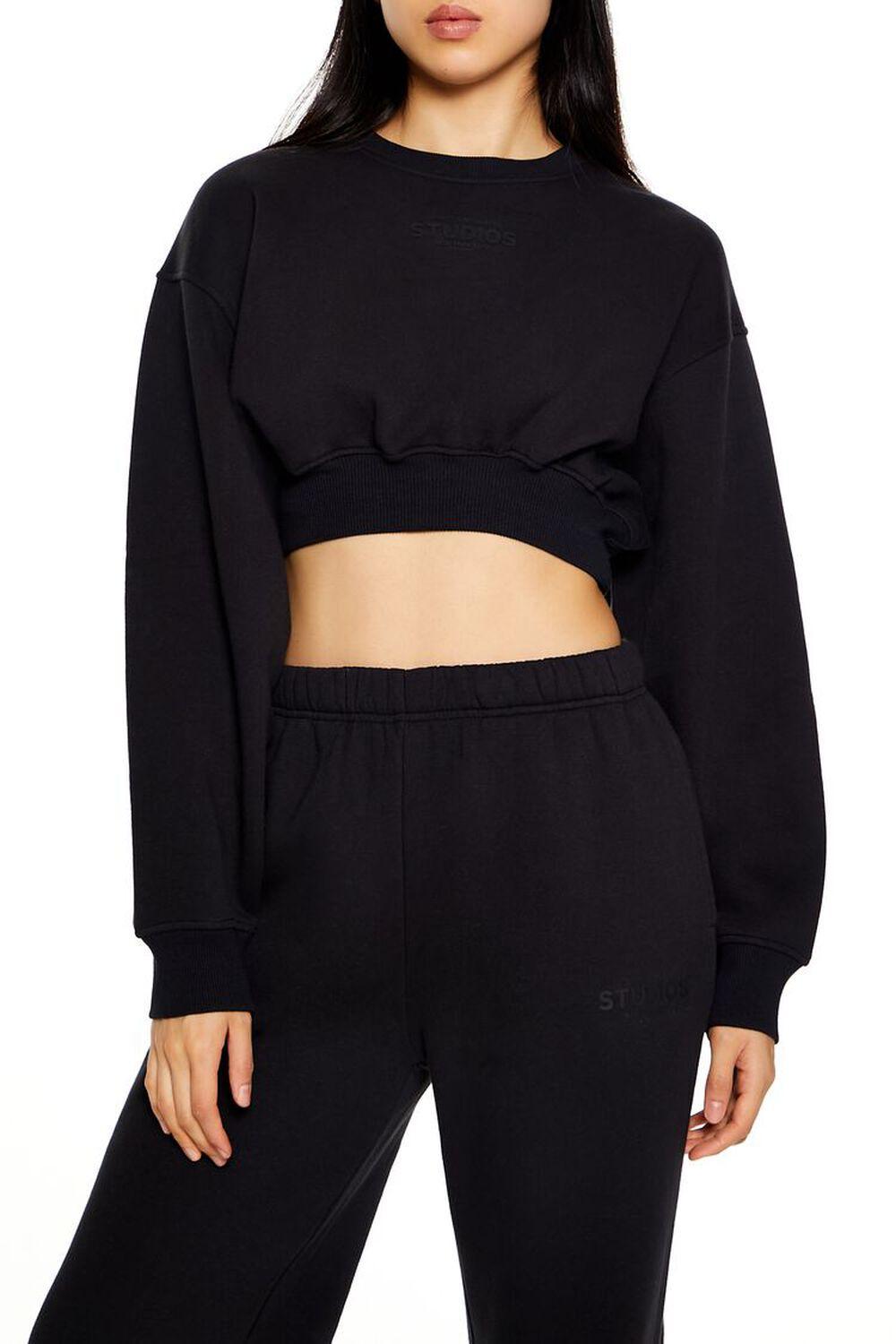 Fleece Cropped Pullover | Forever 21 Product Image