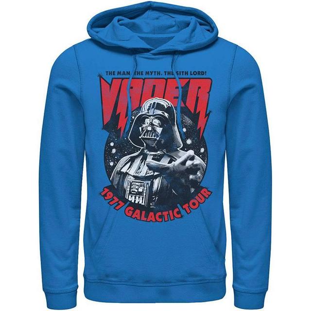 Mens Star Wars Vader 1977 Galactic Tour Metal Poster Hoodie Product Image