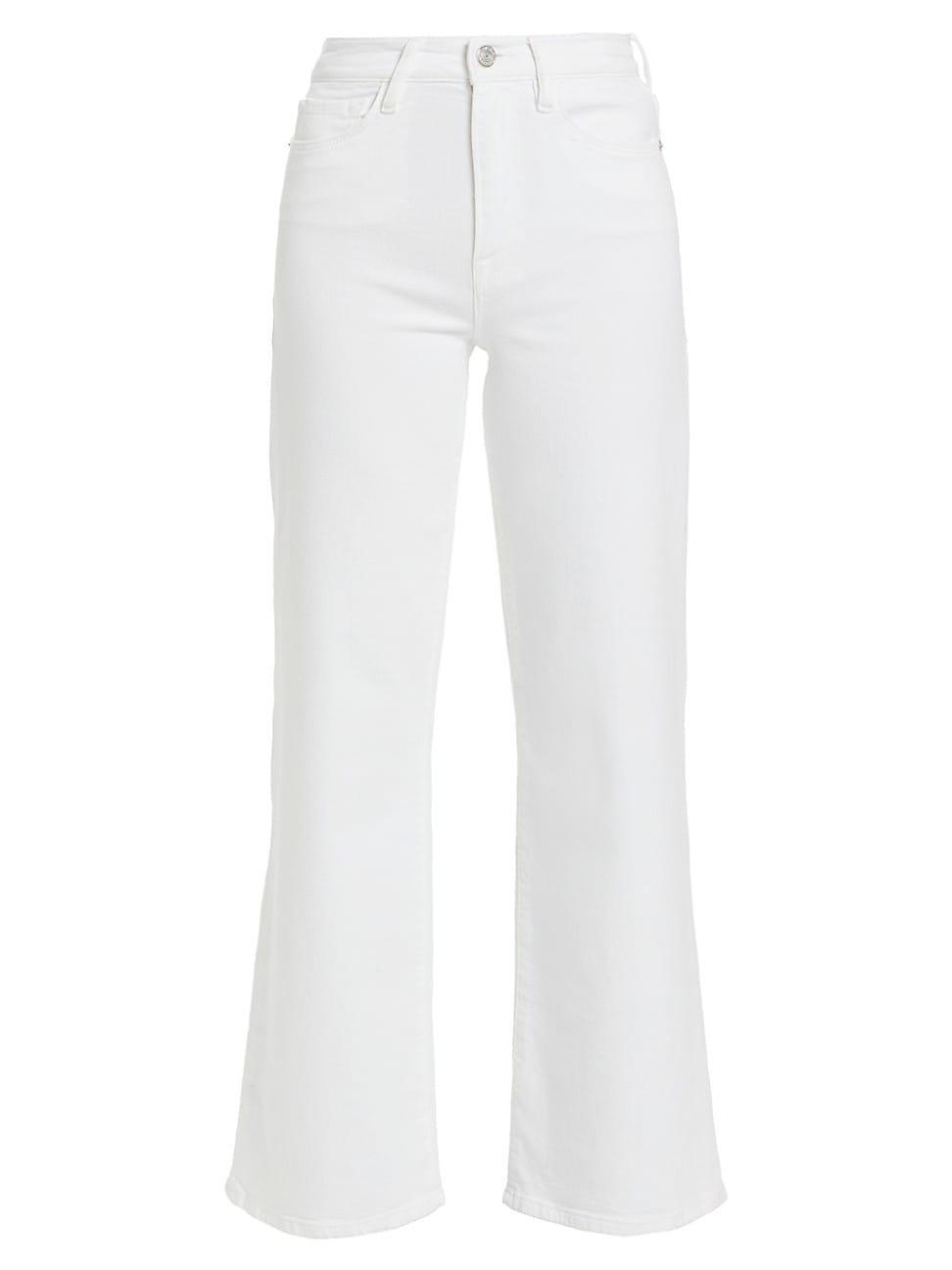 Womens Le Slim Palazzo Mid-Rise Stretch Flare Jeans Product Image