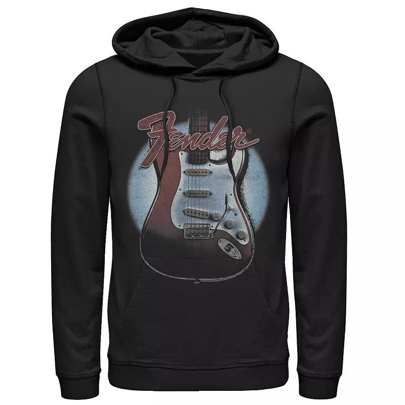 Mens Fender Guitar Lockup Vintage Hoodie Product Image