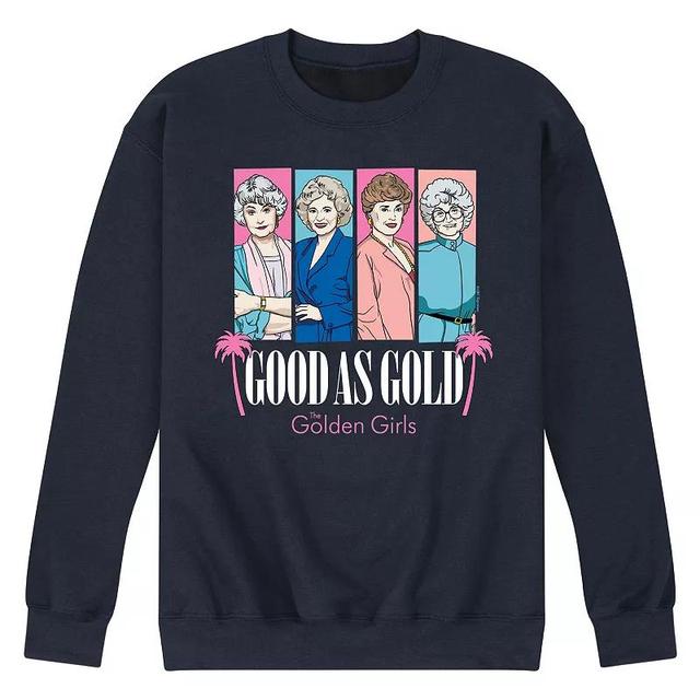 Mens Golden Girls Good As Gold Sweatshirt Blue Product Image