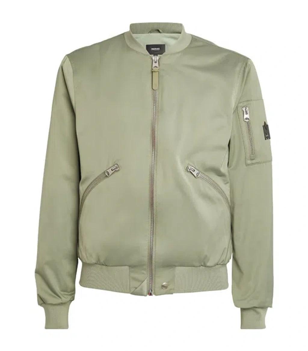 Ramone Bomber Jacket In Green Product Image